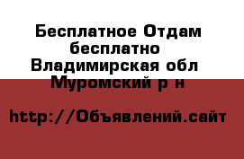 Бесплатное Отдам бесплатно. Владимирская обл.,Муромский р-н